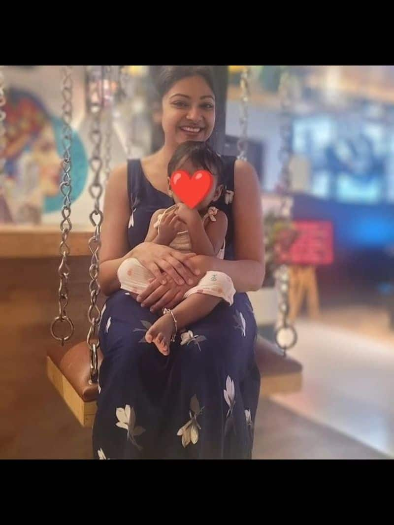 Actress Abhirami and Her Husband Adopt Baby Birl and Share Pictures sgk