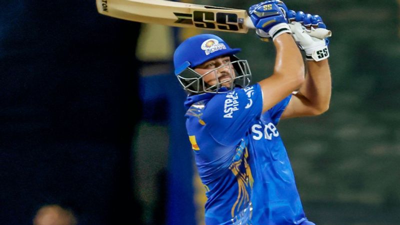 Tim David Romario Shepherd Late Show Propels Mumbai Indians post 234 for 5 Against Delhi Capitals kvn