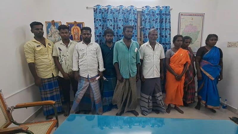 9 persons arrested for murder case in dindigul district