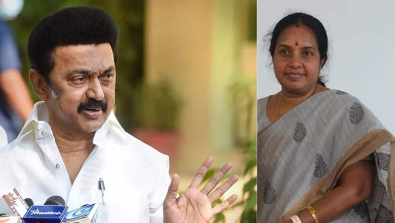 vanathi srinivasan criticized CM Stalin tvk