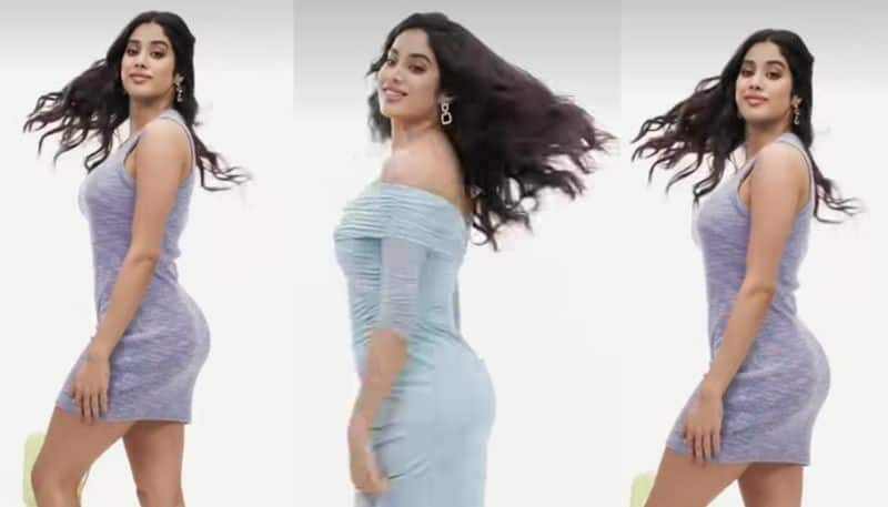 Actress Janhvi Kapoor Latest Looks for ad shoot NSK