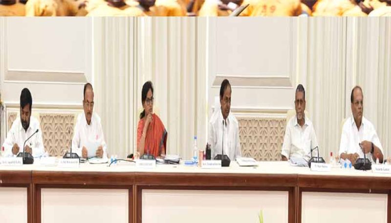 Telangana Cabinet  Meeting  Begins  in New Secretariat lns