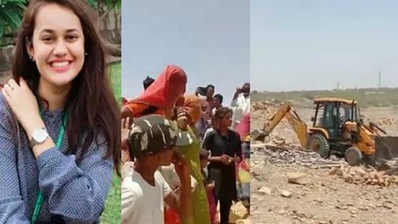 Rajasthans Jaisalmer District Collector Tina Dabi has come under fire for ordering the demolition of 150 houses of refugee Hindus akb