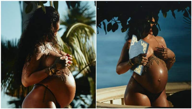 Rihanna looks ravishing as she flaunts her baby bump in these photos (PICTURES) vma