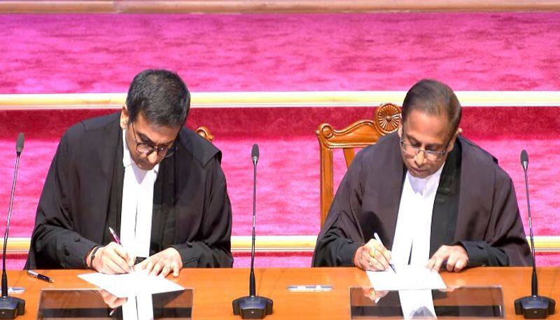 Prashant Mishra, KV Viswanathan take oath as SC judges