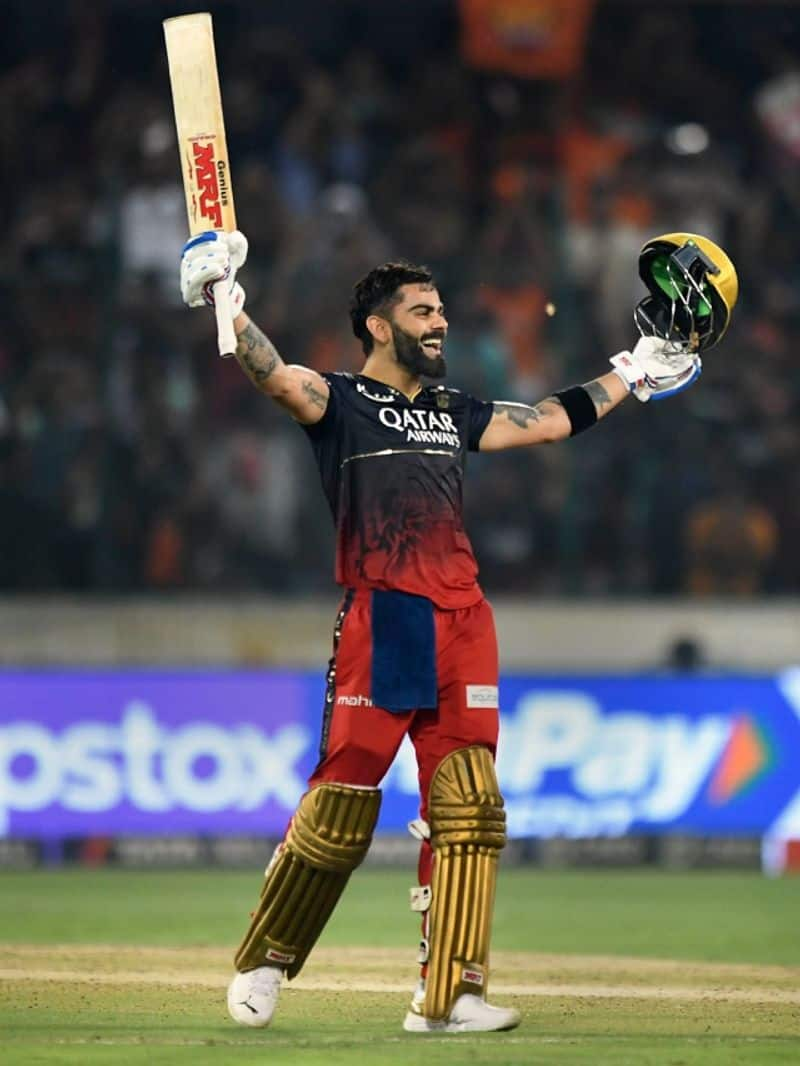 virat kohli century helps rcb to set tough target to gujarat titans in ipl 2023