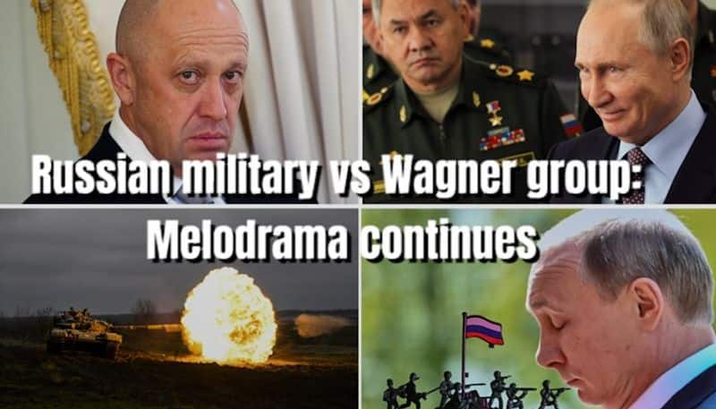 russia ukraine war Vladimir Putin under pressure as soap opera between Russian military and Wagner group unfolds snt