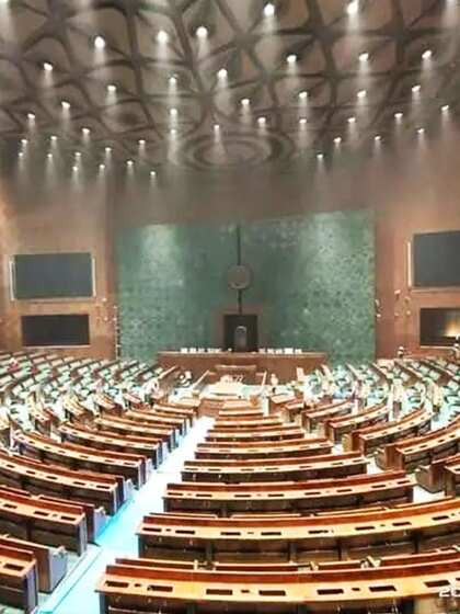 Who constructed the new parliament building?