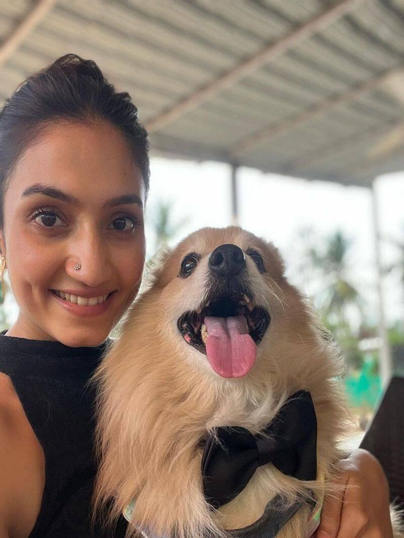 Actress Vaishnavi Gowda dog death