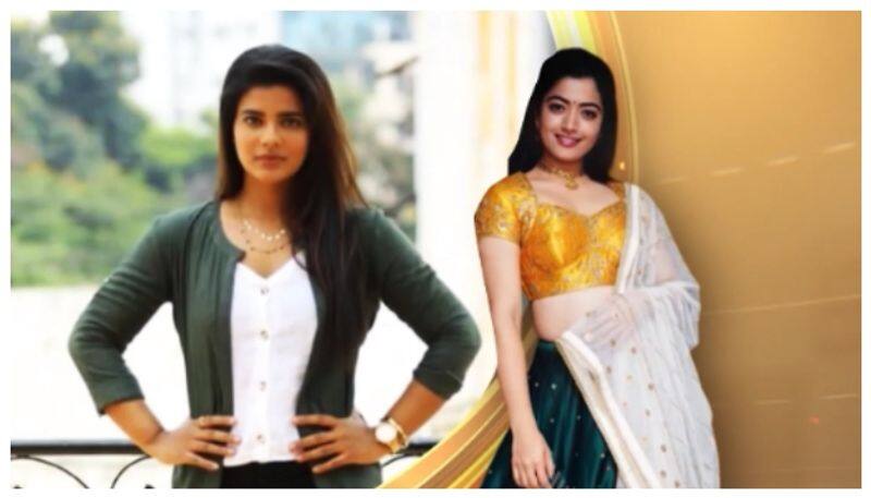 quarrel between actress aishwarya rajesh rashmika mandanna ended nbn