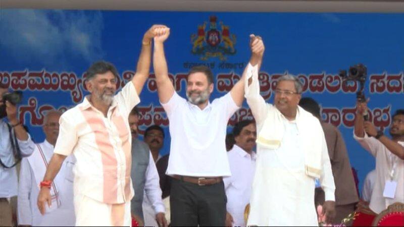 congress leader rahul gandhi speech after karnataka cm sworn in ceremony