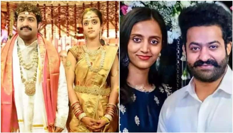 RRR star Jr NTR wedding cost Rs 100 crore and wife Lakshmi Pranathi saree worth Rs 1 crore sgk