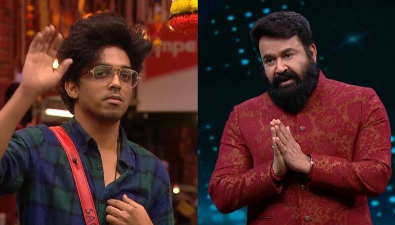 mohanlal shows his dissatisfaction to sagar surya in bigg boss malayalam season 5 nsn