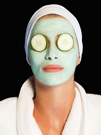 Cucumber mask