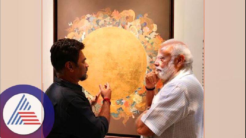 B Manjunath kama birthday today famous artist appreciated by Modi for painting rav