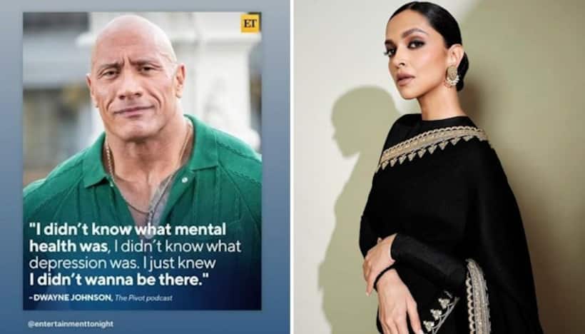 Deepika Padukone breaks down her thoughts on Dwayne Johnson suffering from 'depression'