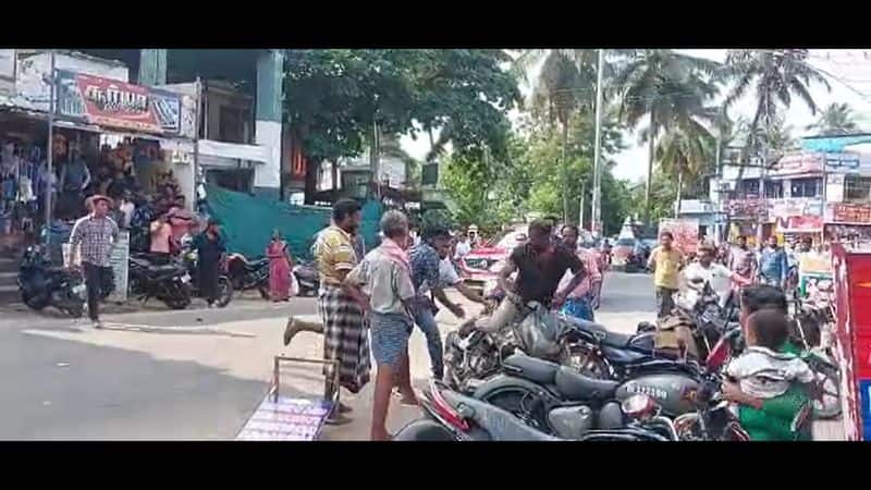 retired army man attacked by public in kanyakumari district video goes viral