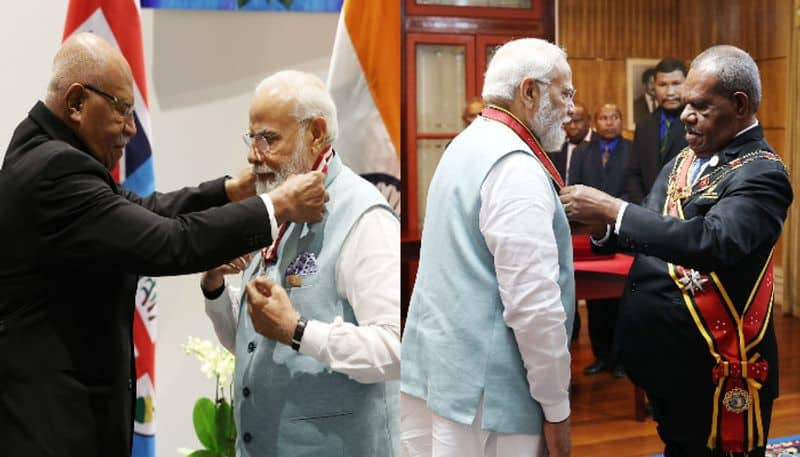 Fiji and Papua New Guinea conferred PM Modi highest honour