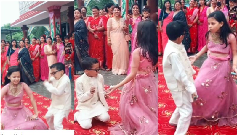 kids dancing in wedding function viral azn 