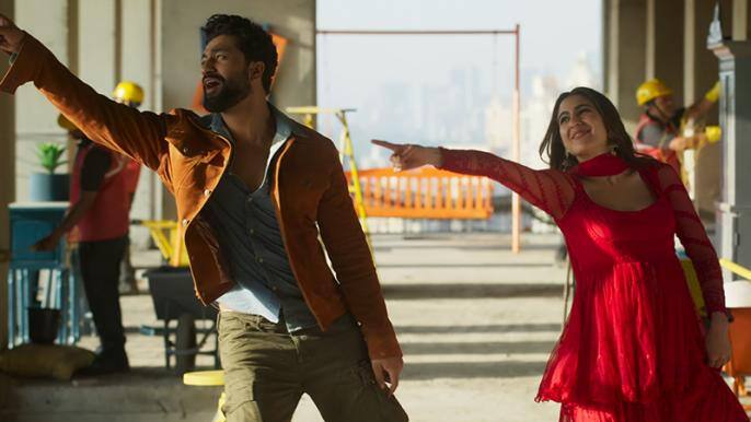 Vicky Kaushal and Sara Ali Khan 
