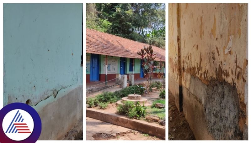 Chikkamagaluru Government school on verge of collapse gow