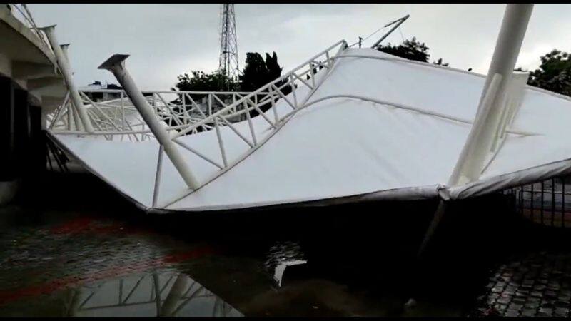 voc ground gallery collapse for 30 minutes summer rain in tirunelveli