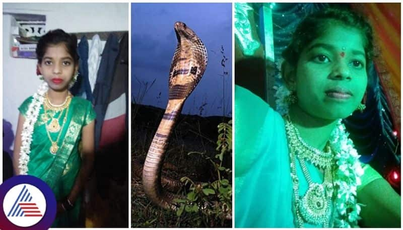 Shivamogga second PU student died after being bitten by a snake sat