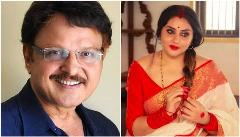 Namitha husband Virendra Chaudhary reaction on her Marriage with Sarath Babu sgk