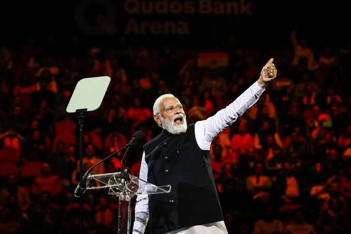 PM Narendra Modi in Sydney 