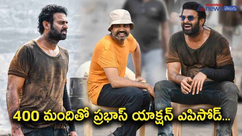 prabhas salaar climax scene-director prashanth neel plans action episode with 400 people