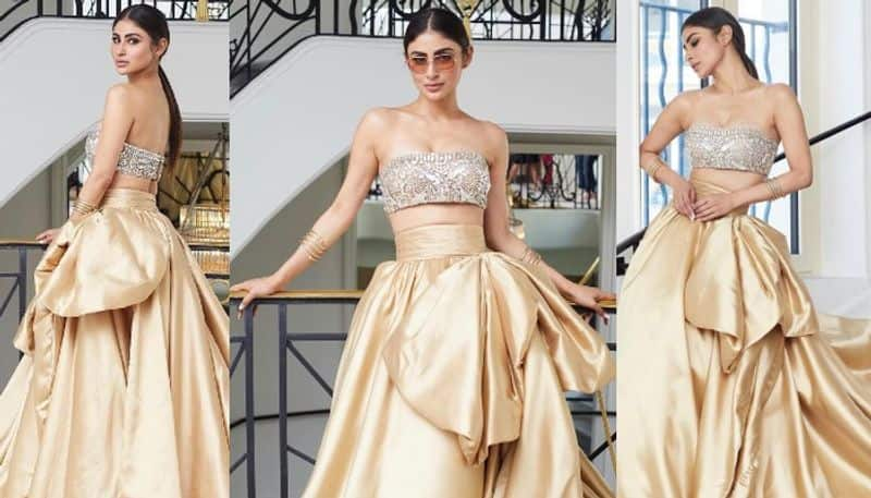 Actress Mouni Roy  look stunning in beautiful outfit for cannes film festival NSK