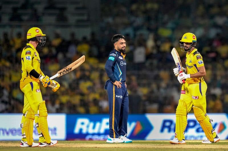 IPL 2023 GT vs CSK Chennai Super Kings sets 173 runs target to Gujarat Titans jje 