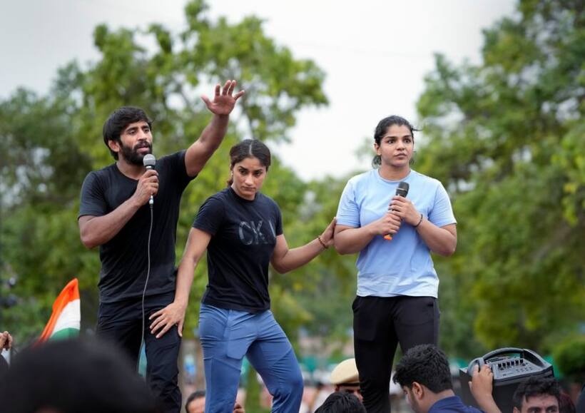 'Satyamev Jayate': Wrestlers Sakshi Malik, Bajrang Punia hail decision to frame charges against Brij Bhushan