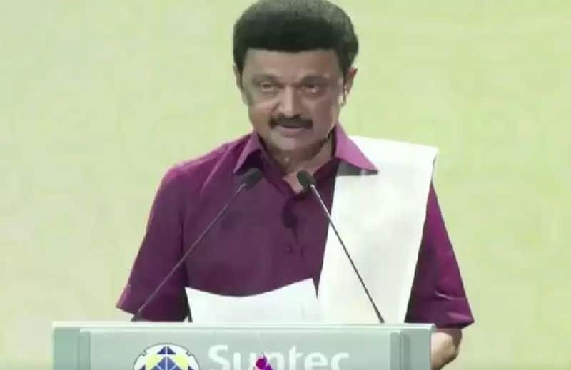 tamilians living in Singapore should start business in tamilnadu says cm stalin