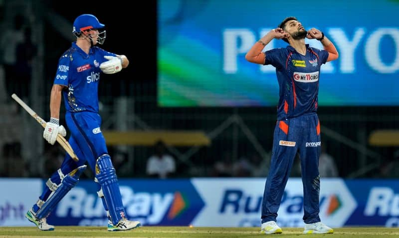 IPL 2023 Eliminator Nehal Wadhera fires for Mumbai Indians amid Naveen ul Haq four wicket haul jje