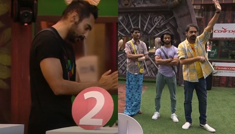 rinosh george won weekly task in bigg boss malayalam season 5 nrn