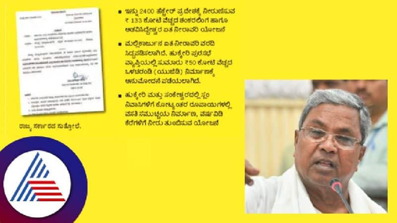 Hukkeri casts a shadow over important projects in siddaramaiah government rav