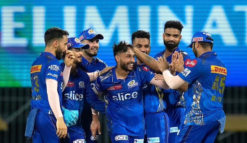 IPL 2023 Mumbai Indians created record after beat Lucknow Super Giants in LSG vs MI Eliminator jje