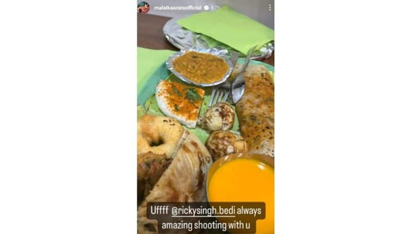 malaika arora shares love towards south indian food again hyp 