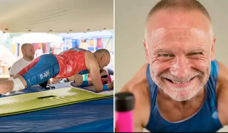 Guinness World Record holder for 10 hours in Plank position.. Viral video