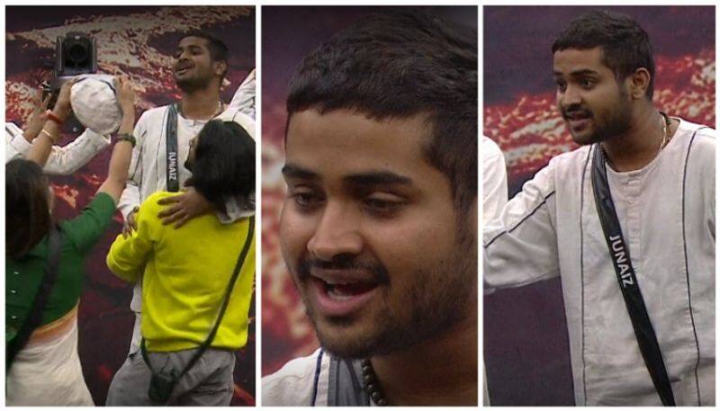 bigg boss malayalam season 5 juniz get jail free after rosted nadira and sagar vvk