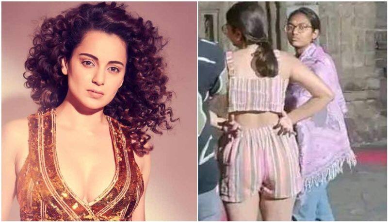 Kangana Ranaut slam girls for wearing shorts to temple sgk