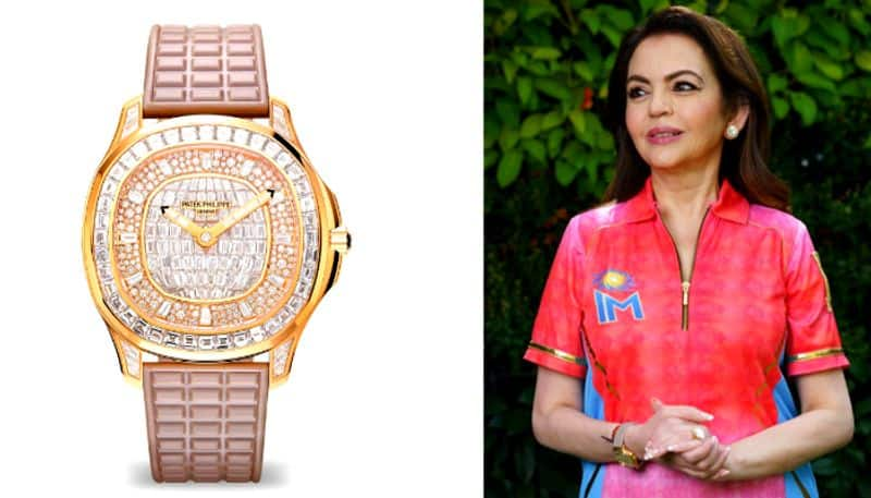 Nita Ambanis stunning Patek Philippe Aquanaut Luce Haute Joaillerie watch apk 