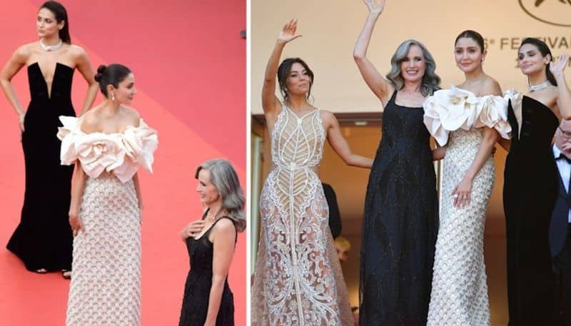 Cannes 2023: Anushka Sharma poses with Eva Longoria, Andie MacDowell, Renata Notni (Photos) RBA