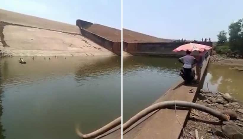 Chhattisgarh: Food inspector's mobile phone slips into weir, pumps out 41 lakh litres water; faces suspension