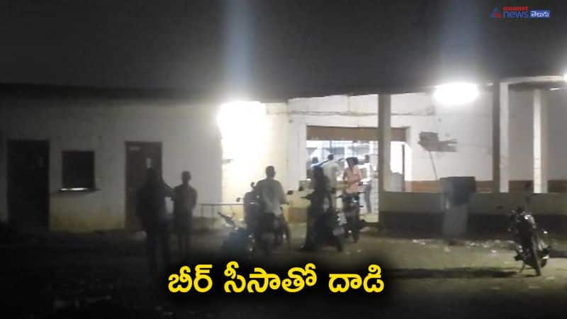 Salesman Attacked at Government Liquor Store in NTR District