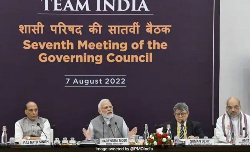 PM Modi Chairs 8th Governing Council Meeting Of NITI Aayog; Mamata, KCR Not Attending