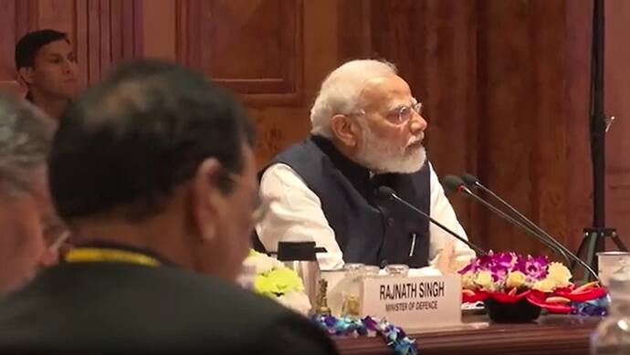 PM Modi in NITI Aayog Meetings