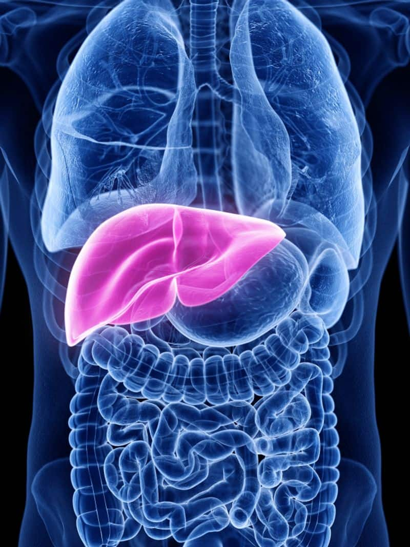 signs of fatty liver on body