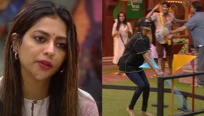 sobha viswanath confesses her mistake in captaicy task to shiju ar in bigg boss malayalam season 5 nsn